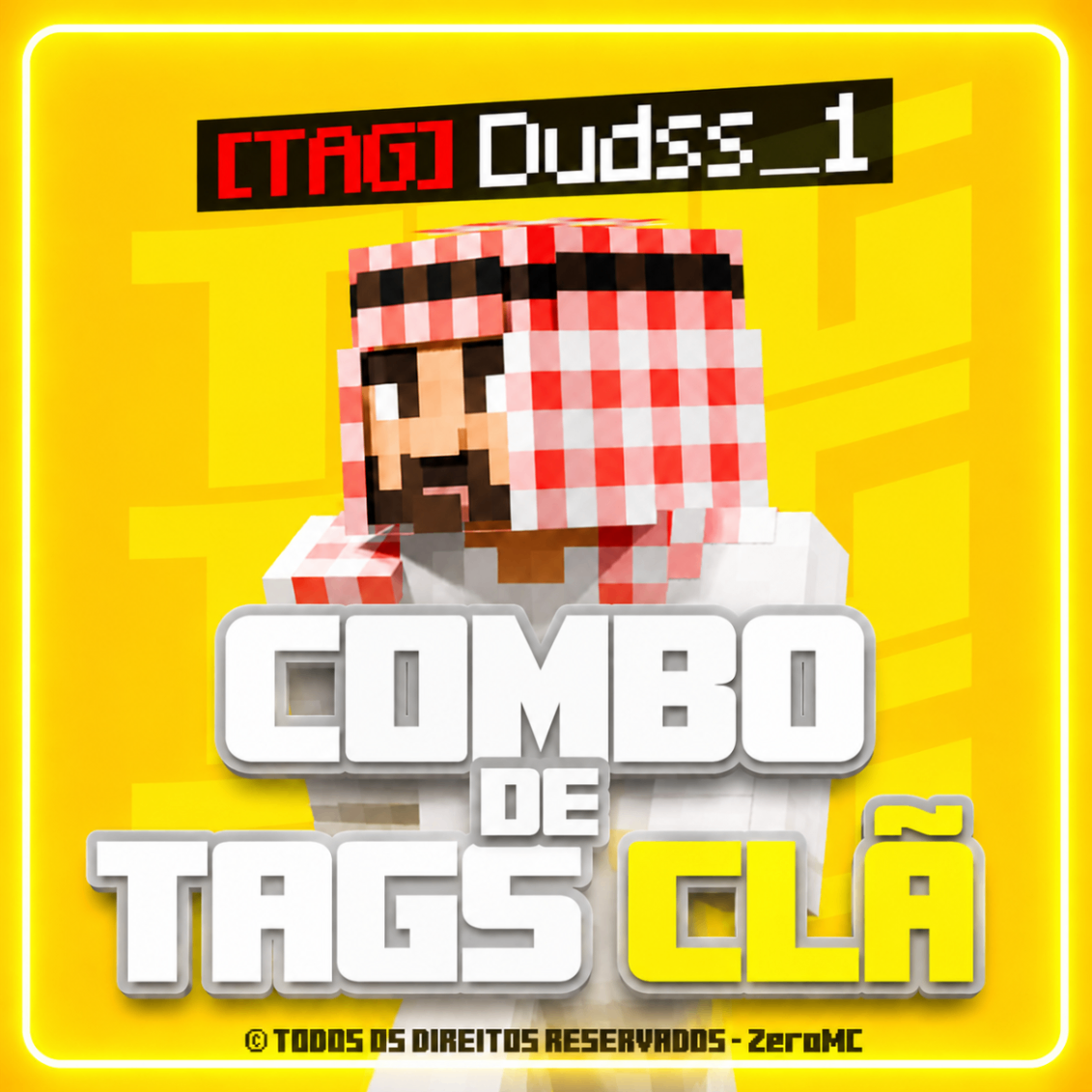 COMBO DE TAGS CLÃ