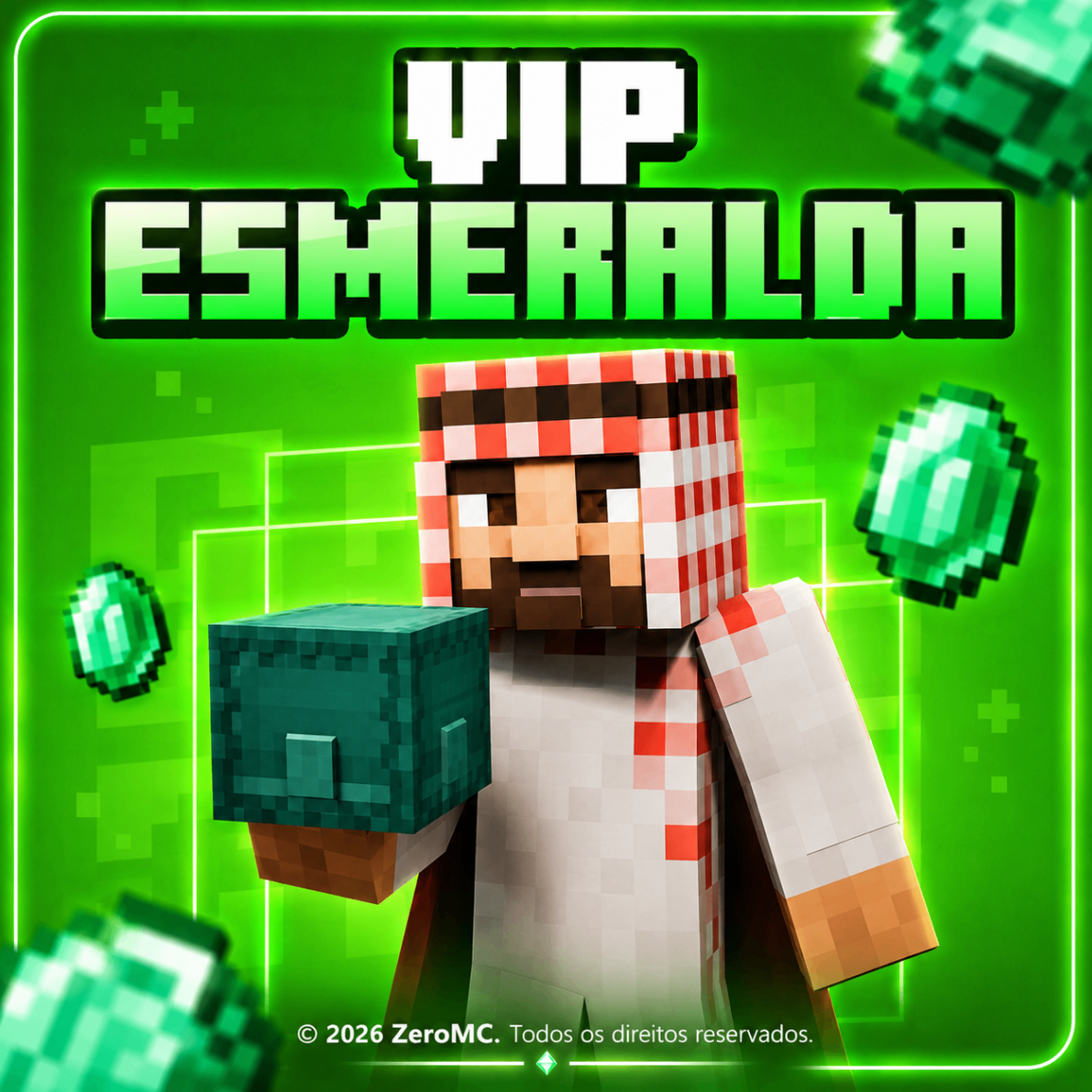 VIP ESMERALDA - 30 DIAS (MELHOR VIP)